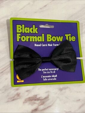 Rubie's | Black Formal Bow Tie One Size Fits All